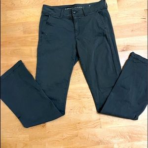 American Eagle dark grey boot cut pants